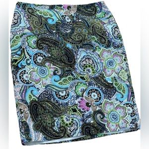 Talbots ladies lined mini skirt size 8